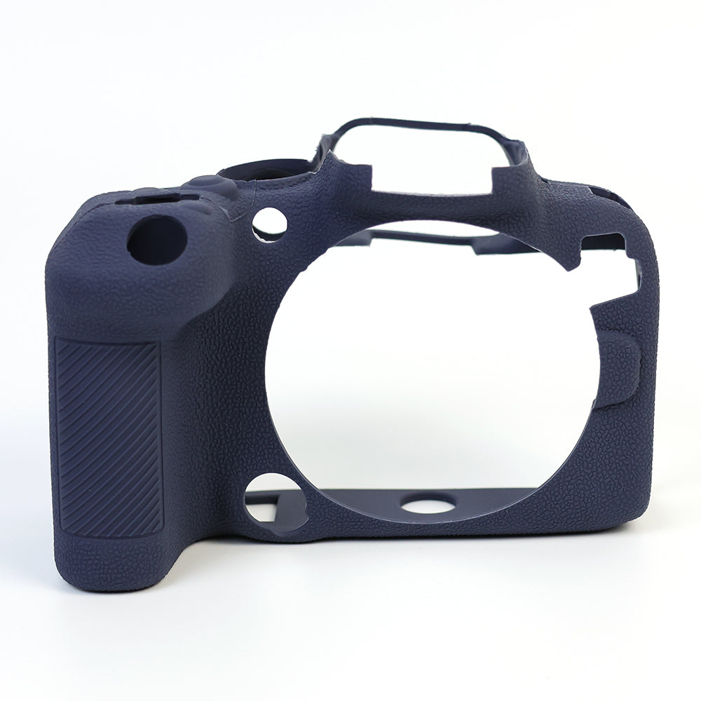 Uniqkart for Canon EOS R10 Silicone Case Digital Camera Anti-drop Protective Cover - Sapphire