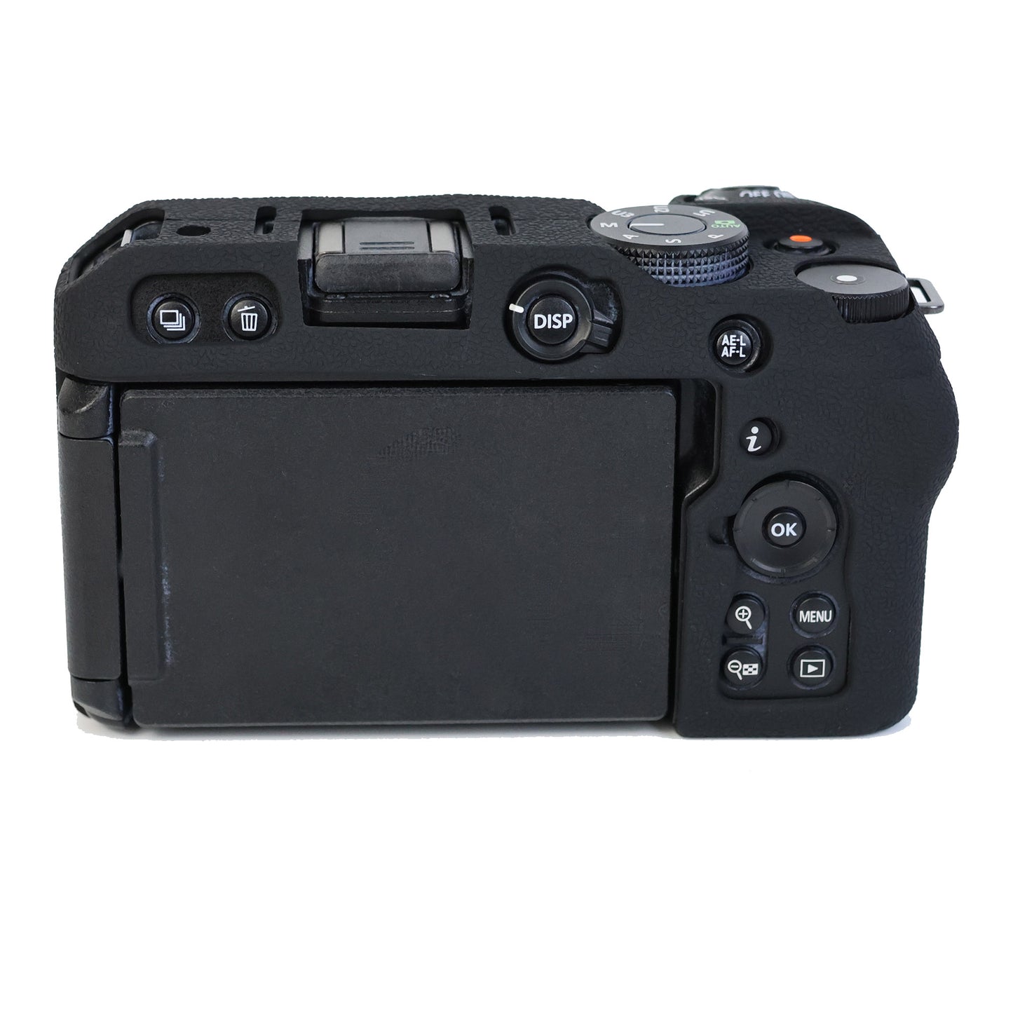 Anti-drop Sleeve for Nikon Z 30 Camera Non-slip Silicone Cover Dust-proof Protective Case - Black