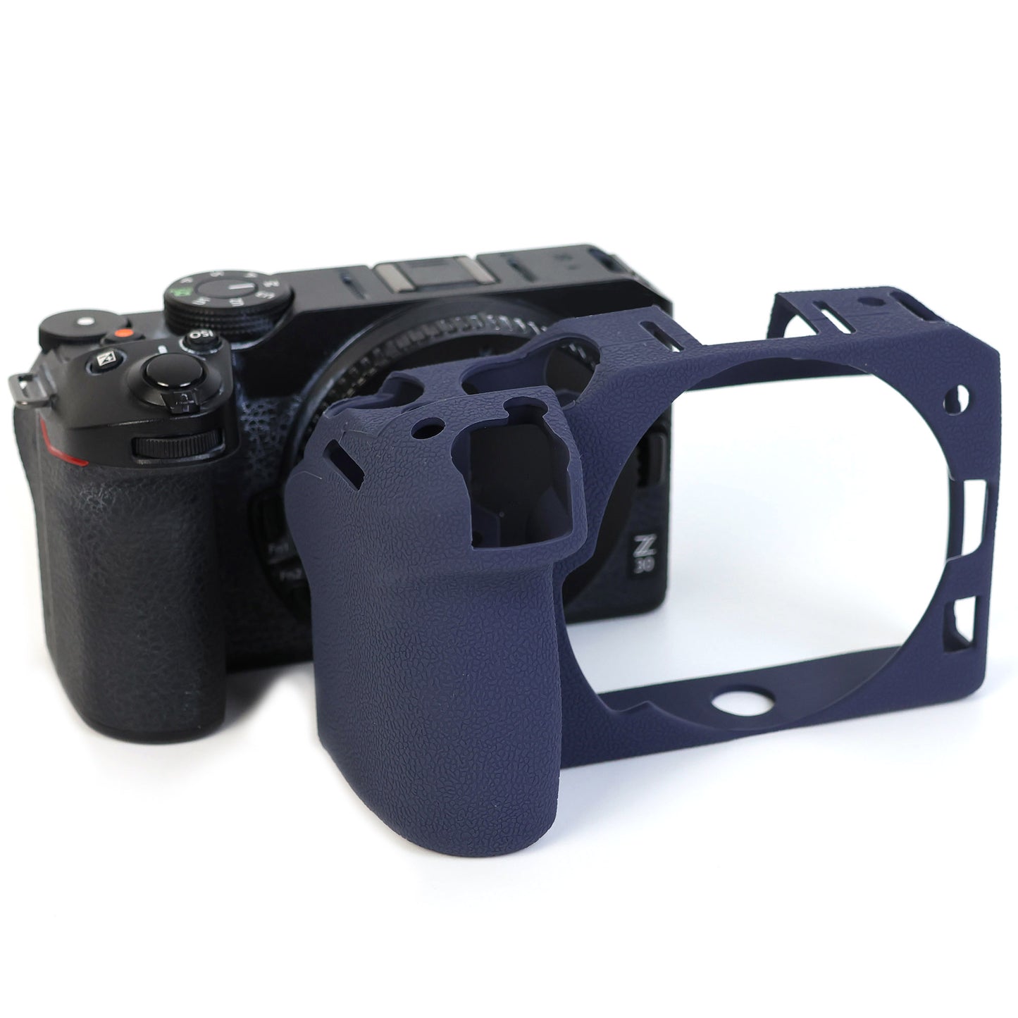 Anti-drop Sleeve for Nikon Z 30 Camera Non-slip Silicone Cover Dust-proof Protective Case - Sapphire