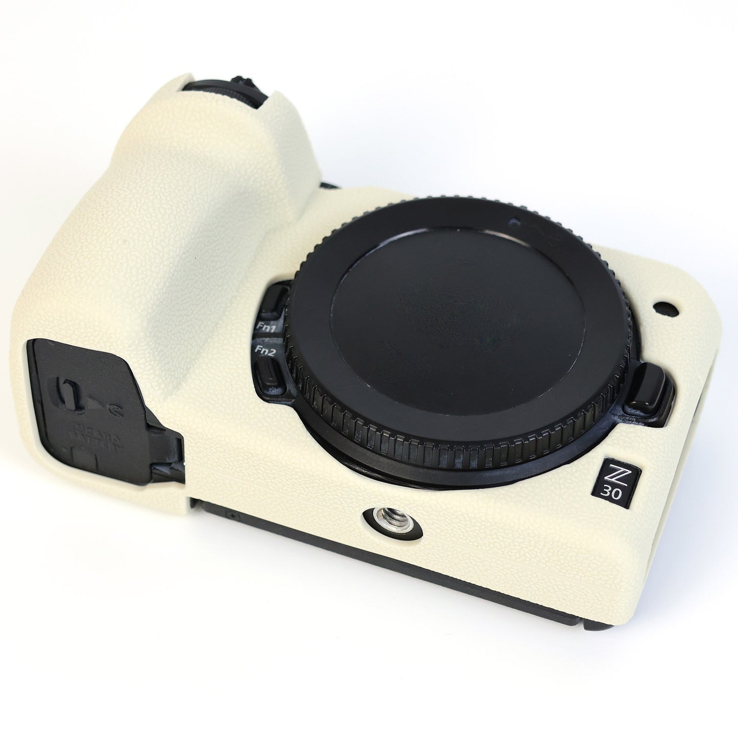 Anti-drop Sleeve for Nikon Z 30 Camera Non-slip Silicone Cover Dust-proof Protective Case - Beige
