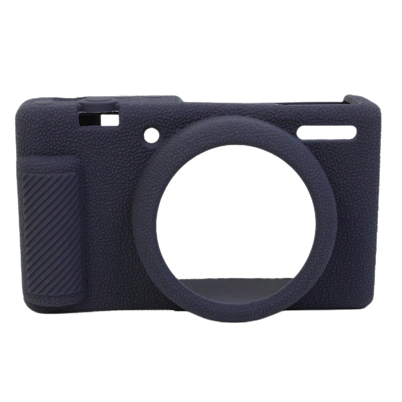 Uniqkart for Sony ZV-1F Camera Soft Silicone Case Protector Body Sleeve Drop Protection Cover - Sapphire