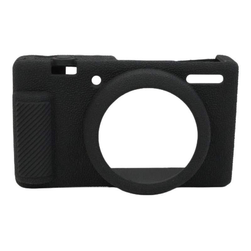 Uniqkart for Sony ZV-1F Camera Soft Silicone Case Protector Body Sleeve Drop Protection Cover - Black