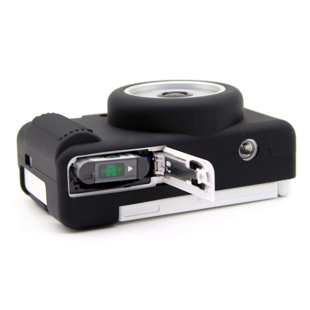 Uniqkart for Sony ZV-1F / ZV-1 / ZV-1 II Soft Silicone Case Camera Protector Anti-Scratch Sleeve Drop Protection Cover - Black