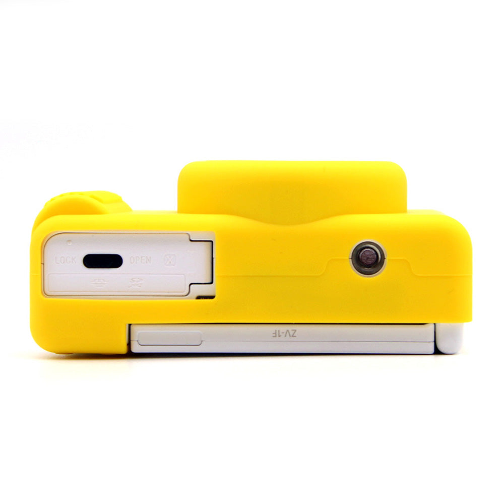 Uniqkart for Sony ZV-1F / ZV-1 / ZV-1 II Soft Silicone Case Camera Protector Anti-Scratch Sleeve Drop Protection Cover - Yellow