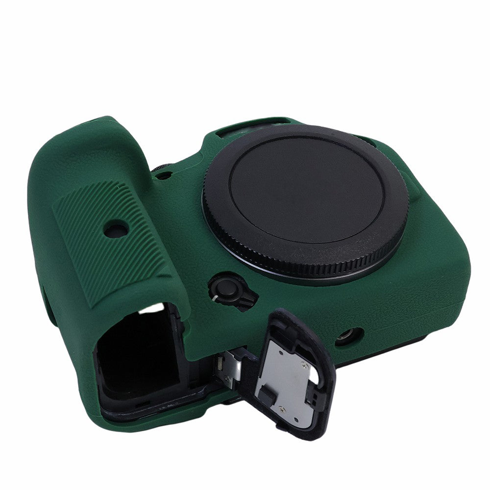 Uniqkart for Canon EOS R7 Silicone Case Camera Protector Anti-Scratch Sleeve Drop Protection Cover - Green