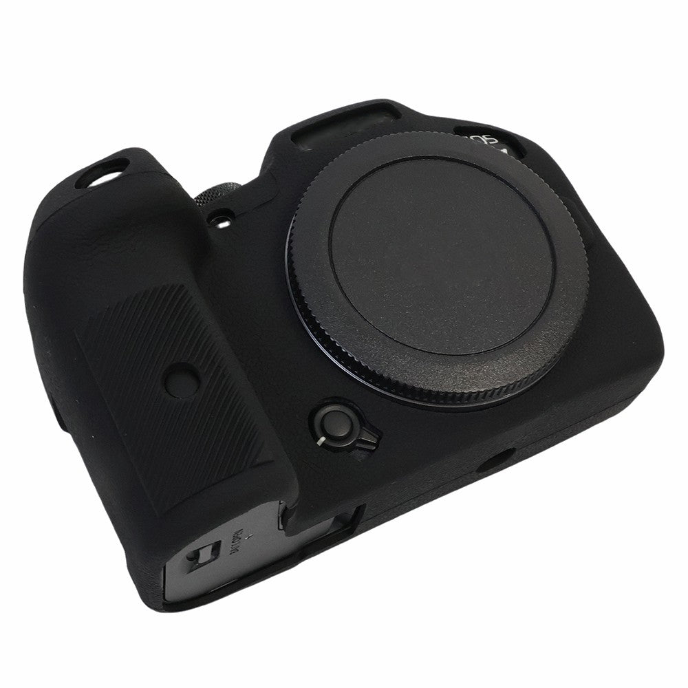 Uniqkart for Canon EOS R7 Silicone Case Camera Protector Anti-Scratch Sleeve Drop Protection Cover - Black