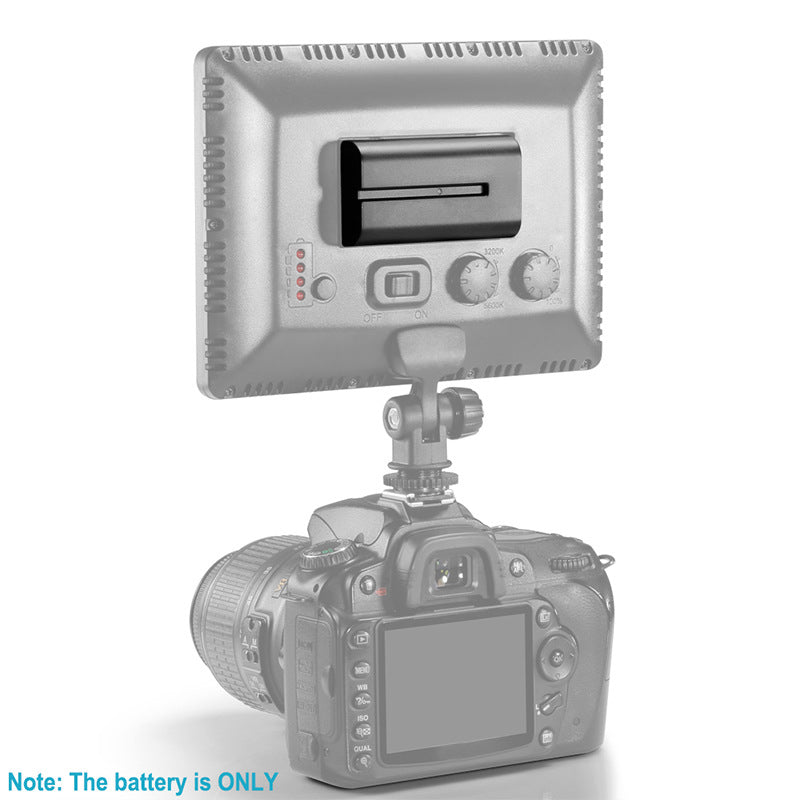 Uniqkart NP-F550 For Sony NP-F550 / 570 / 530 Camera Battery 2600mAh Rechargeable Battery Pack Replacement Power Supply