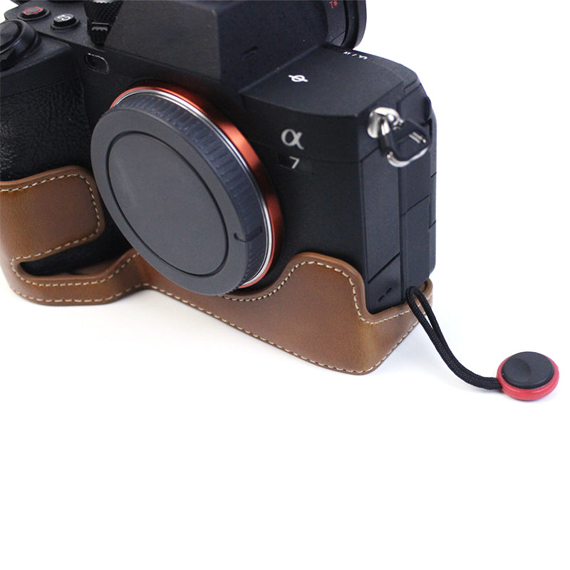 Camera Nylon Carrying Strap Quick Release SLR Camera Adjustable Shoulder Strap Rope - Rose Red