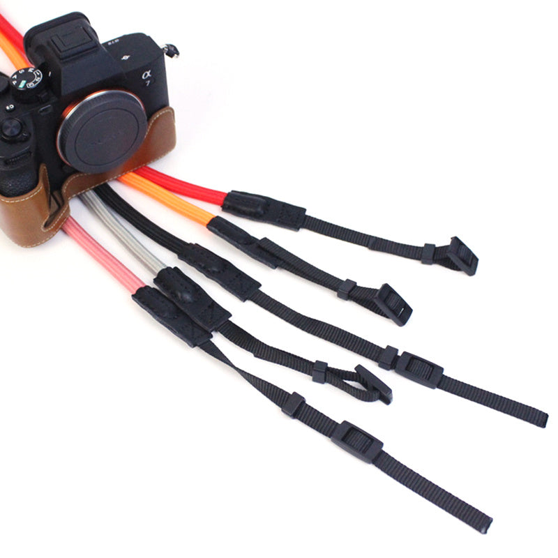 Nylon Shoulder Strap for Sony Panasonic Fuji Nikon Camera Carrying Rope - Pink