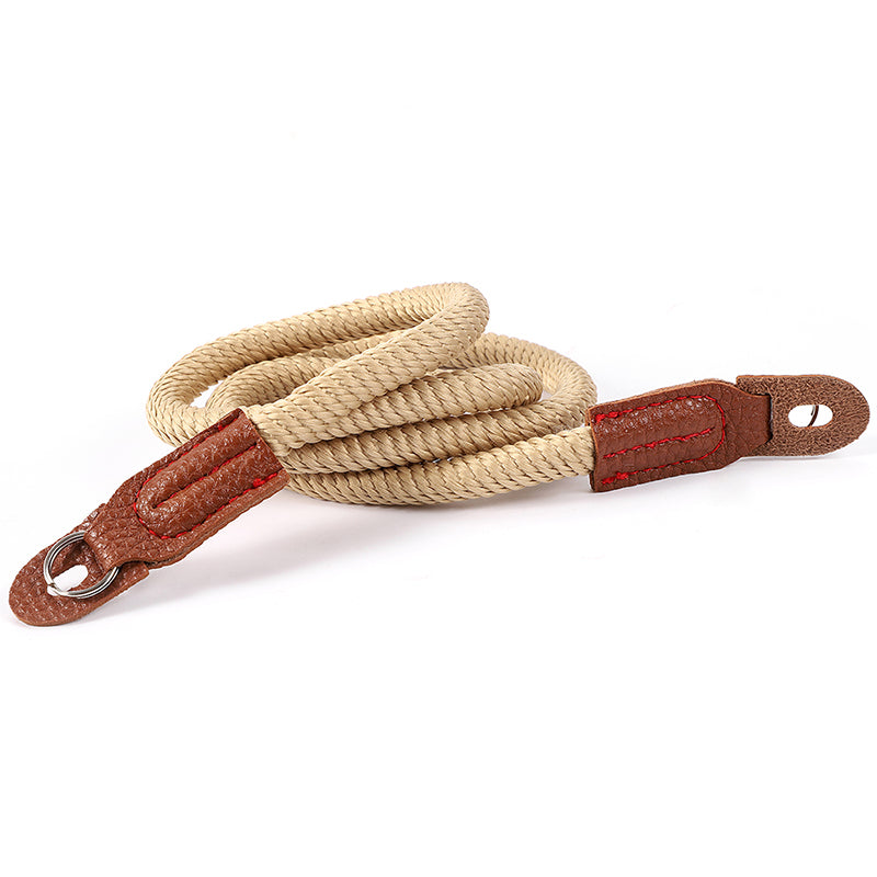 Uniqkart for Sony Leica Camera Wrist Strap Braided Quick Release Hand Strap Shoulder Strap - Khaki