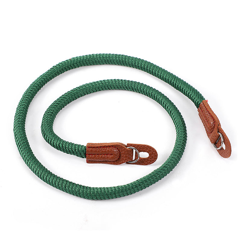 Uniqkart for Sony Leica Camera Wrist Strap Braided Quick Release Hand Strap Shoulder Strap - Green