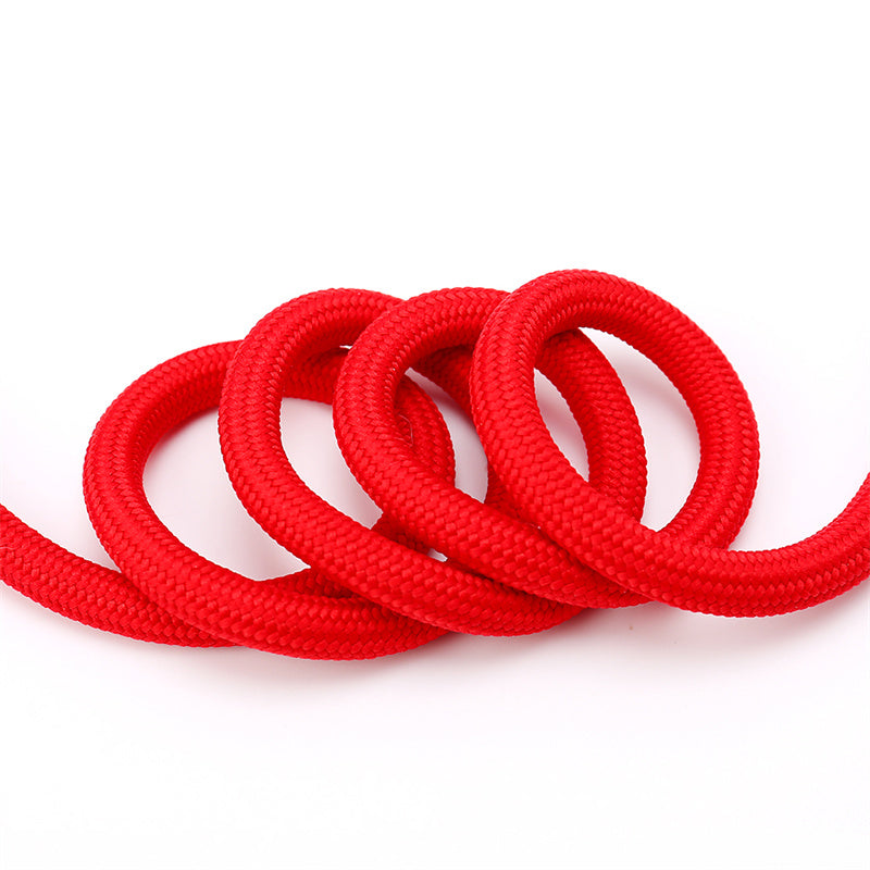 Neck Rope Shoulder Strap for Canon / Leica / Fuji / Panasonic DSLR Camera with Round Hole Connector - Red