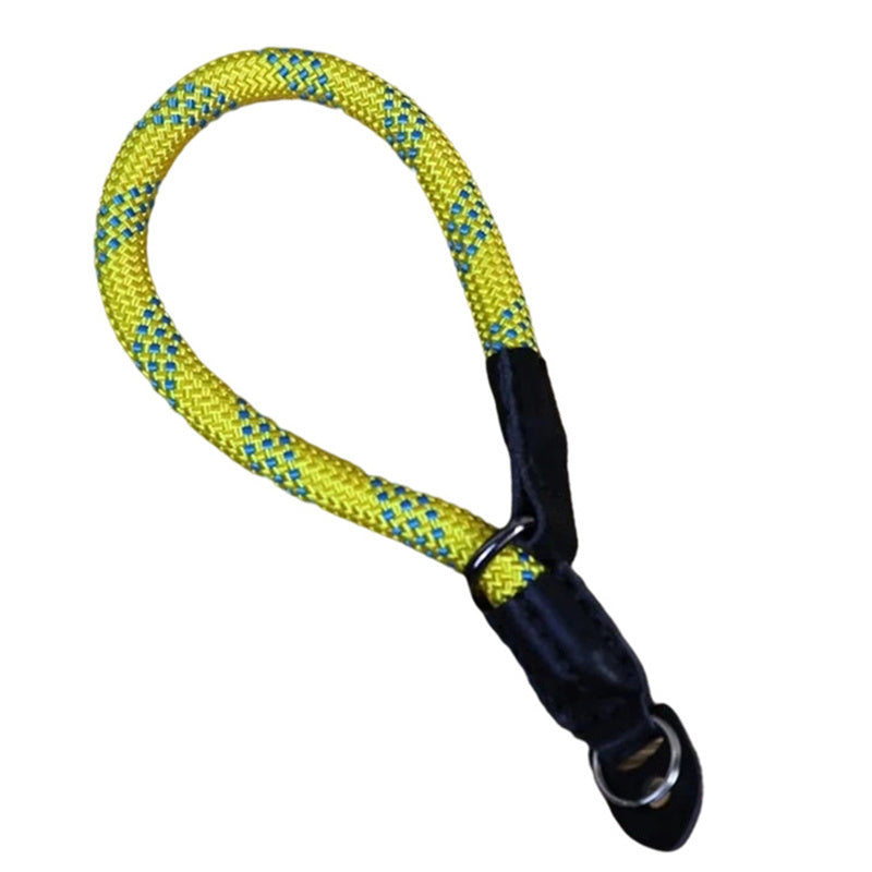 Uniqkart for Sony / Leica / Fujifilm Camera Wrist Strap Colored Nylon Braided Quick Release Hand Strap Uniqkart for Convenient Carrying - Yellow