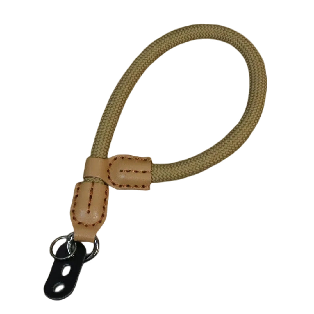 1.2 x 21cm Nylon Camera Strap for Sony Fuji Canon Nikon Panasonic Anti-Lost Safety Hand Strap - Khaki