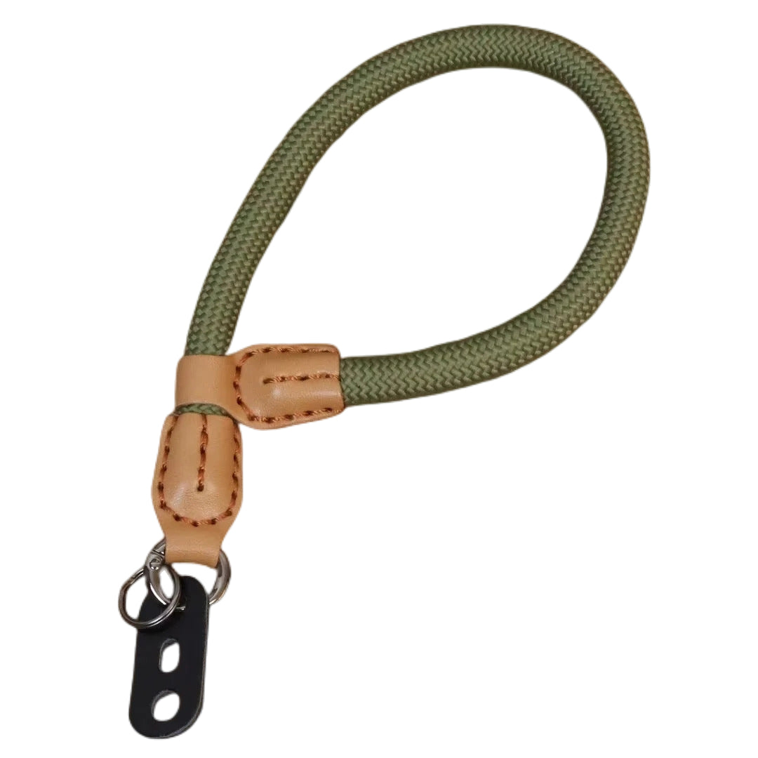 1.2 x 21cm Nylon Camera Strap for Sony Fuji Canon Nikon Panasonic Anti-Lost Safety Hand Strap - Blackish Green