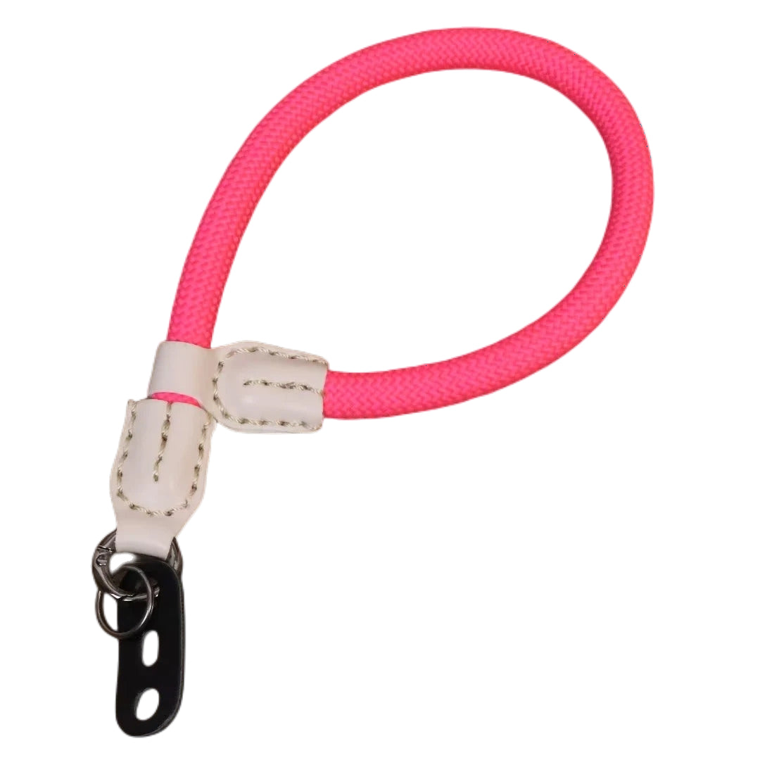 1.2 x 21cm Nylon Camera Strap for Sony Fuji Canon Nikon Panasonic Anti-Lost Safety Hand Strap - Rose