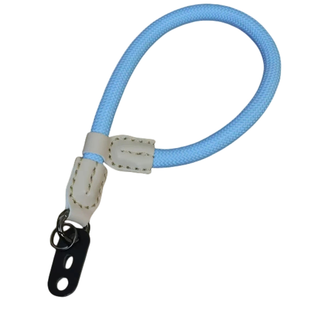 1.2 x 21cm Nylon Camera Strap for Sony Fuji Canon Nikon Panasonic Anti-Lost Safety Hand Strap - Blue