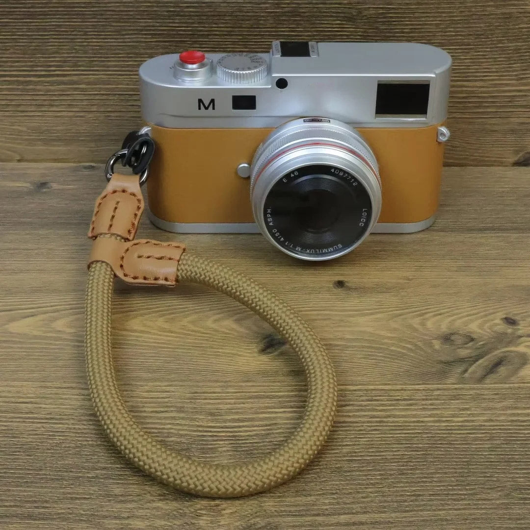 1.2 x 21cm Nylon Camera Strap for Sony Fuji Canon Nikon Panasonic Anti-Lost Safety Hand Strap - Orange