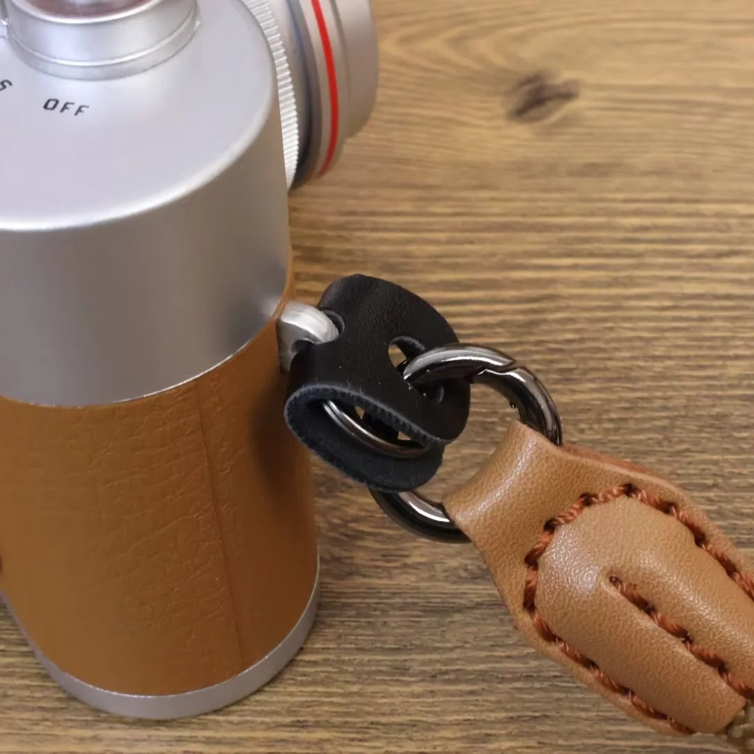 1.2 x 21cm Nylon Camera Strap for Sony Fuji Canon Nikon Panasonic Anti-Lost Safety Hand Strap - Orange