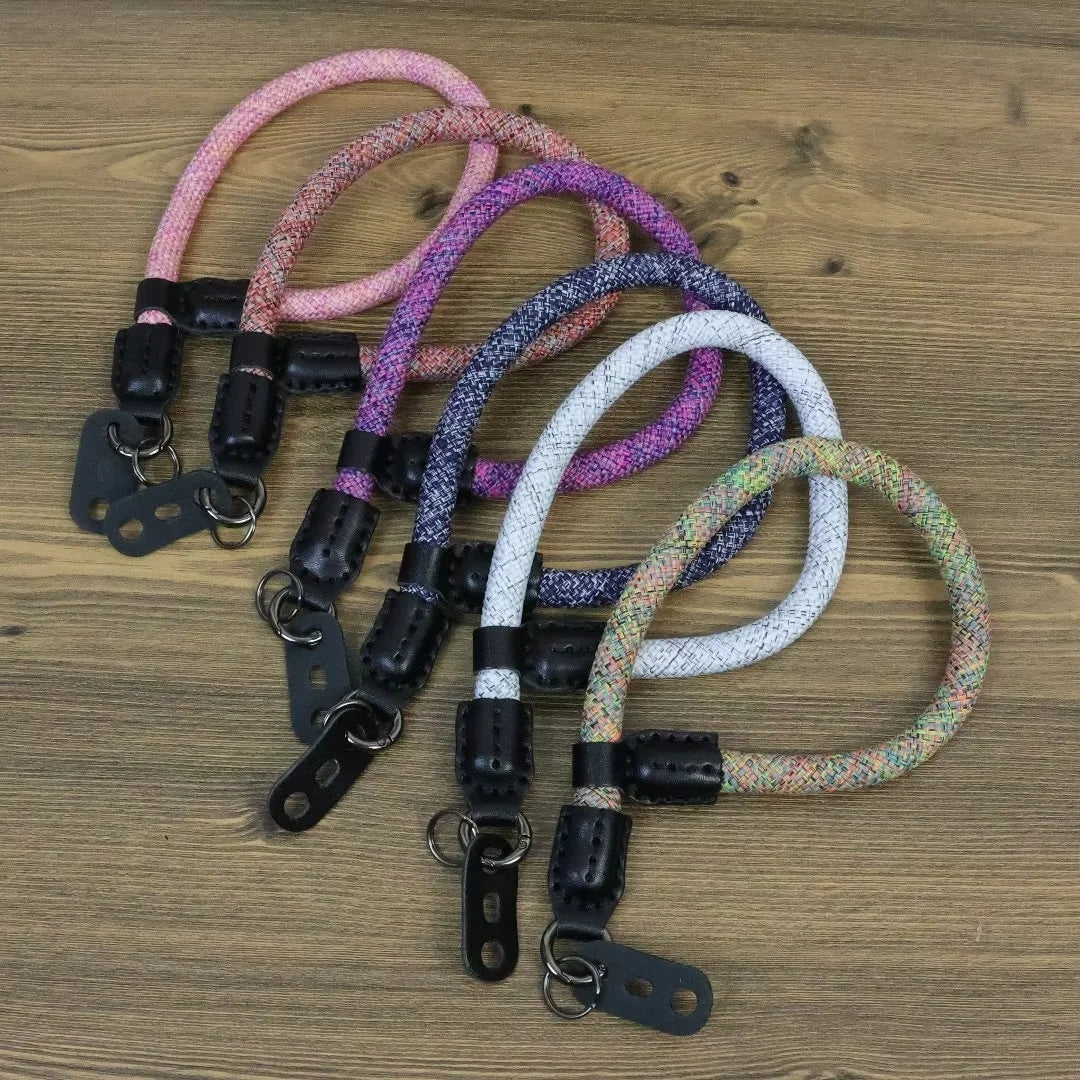 1.2 x 21cm Nylon Camera Strap for Sony Fuji Canon Nikon Panasonic Anti-Lost Safety Hand Strap - Style C