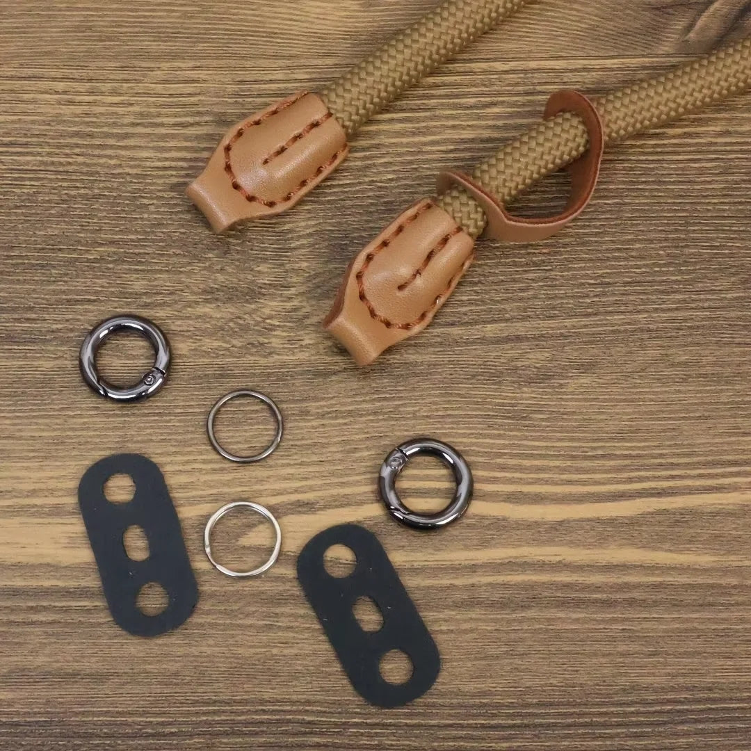 Uniqkart for Sony / Fujifilm / Canon Camera Shoulder Strap Quick Release Comfortable Digital Camera Sling Strap Neck-mounted Strap - Khaki