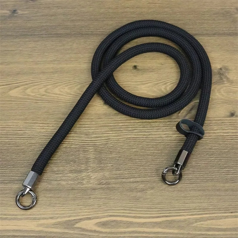 Uniqkart for Sony / Fujifilm / Canon / Panasonic Camera Shoulder Strap Quick Release Slim Sling Strap Neck-mounted Strap - Black