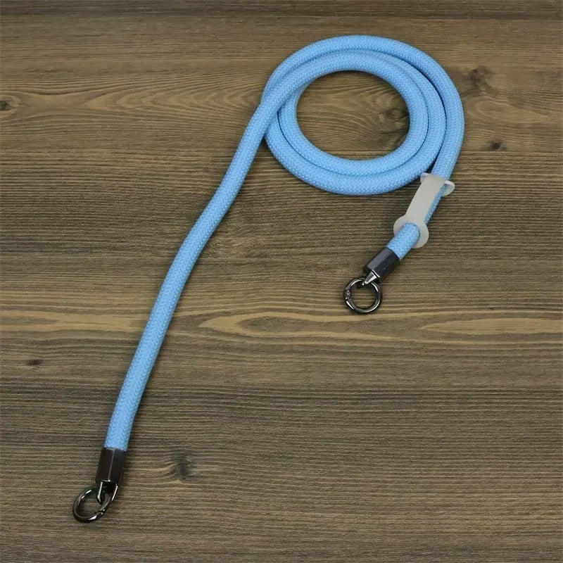 Uniqkart for Sony / Fujifilm / Canon / Panasonic Camera Shoulder Strap Quick Release Slim Sling Strap Neck-mounted Strap - Sky Blue