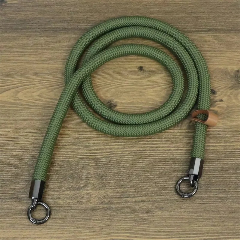 Uniqkart for Sony / Fujifilm / Canon / Panasonic Camera Shoulder Strap Quick Release Slim Sling Strap Neck-mounted Strap - Blackish Green