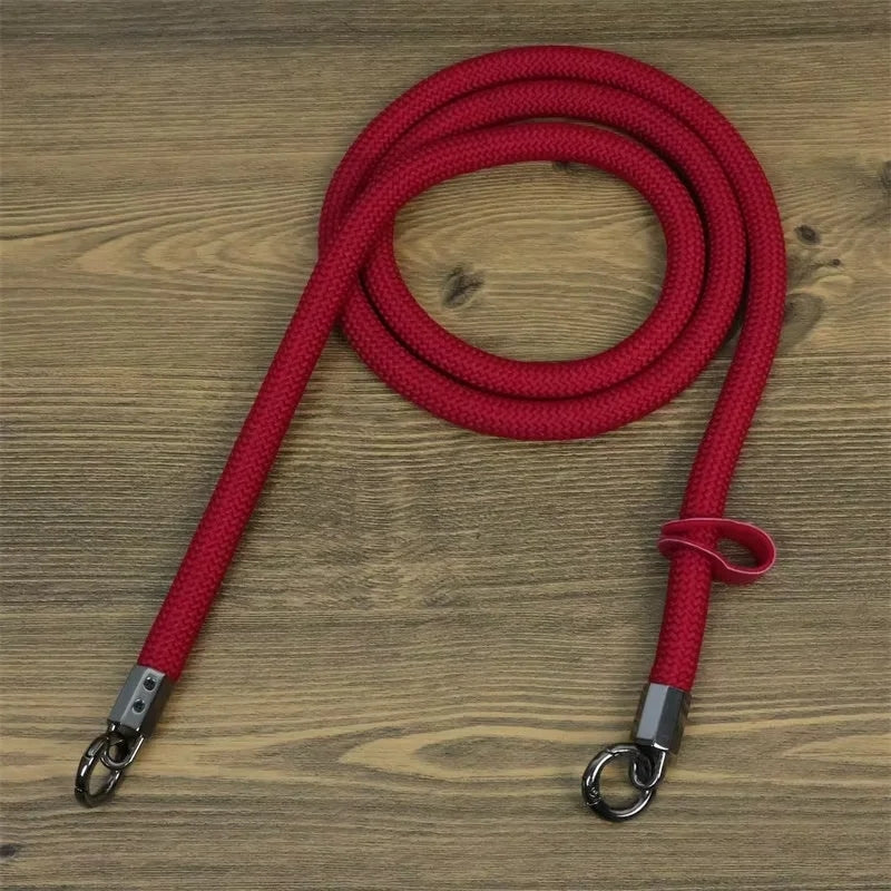 Uniqkart for Sony / Fujifilm / Canon / Panasonic Camera Shoulder Strap Quick Release Slim Sling Strap Neck-mounted Strap - Red