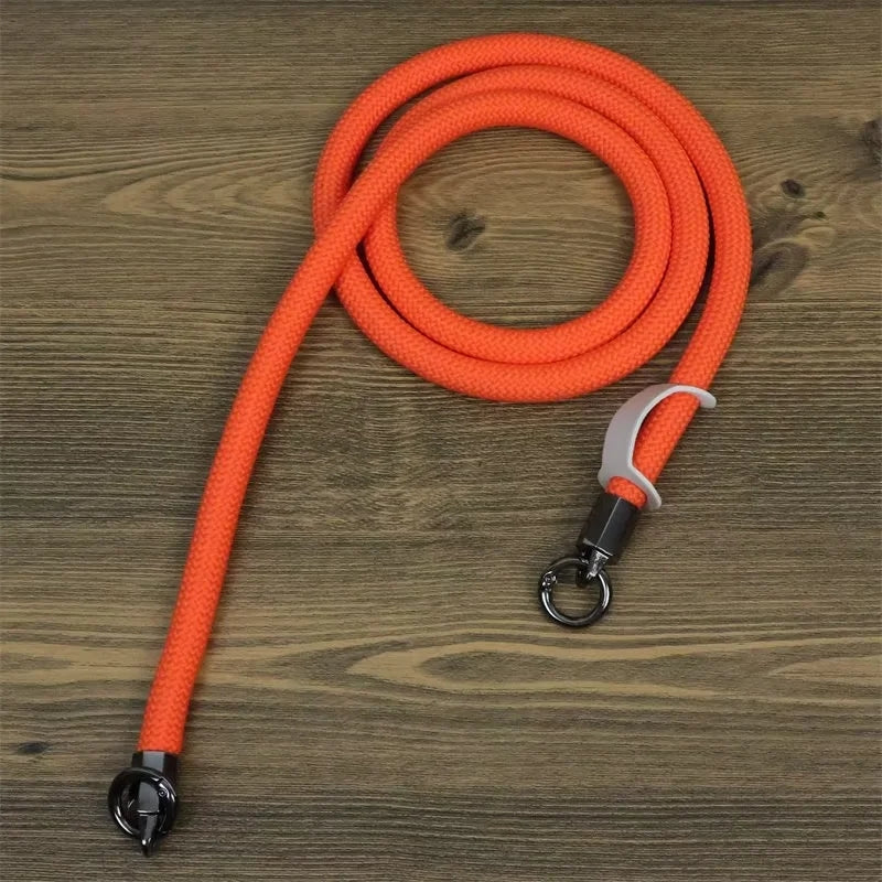 Uniqkart for Sony / Fujifilm / Canon / Panasonic Camera Shoulder Strap Quick Release Slim Sling Strap Neck-mounted Strap - Orange