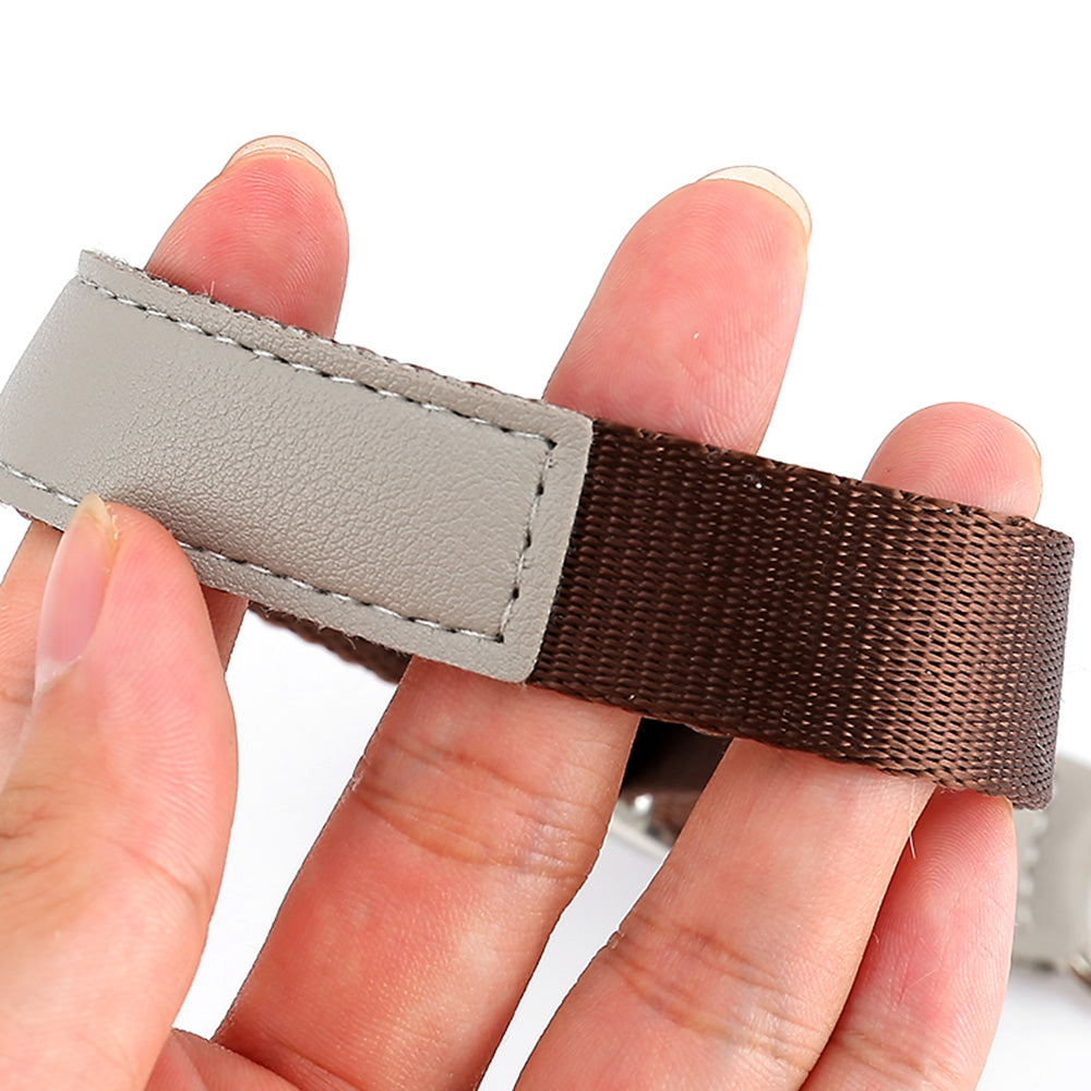 JN GD Nylon Wrist Rope for Sony, Canon, Fuji, Nikon Camera Hand Strap - Brown