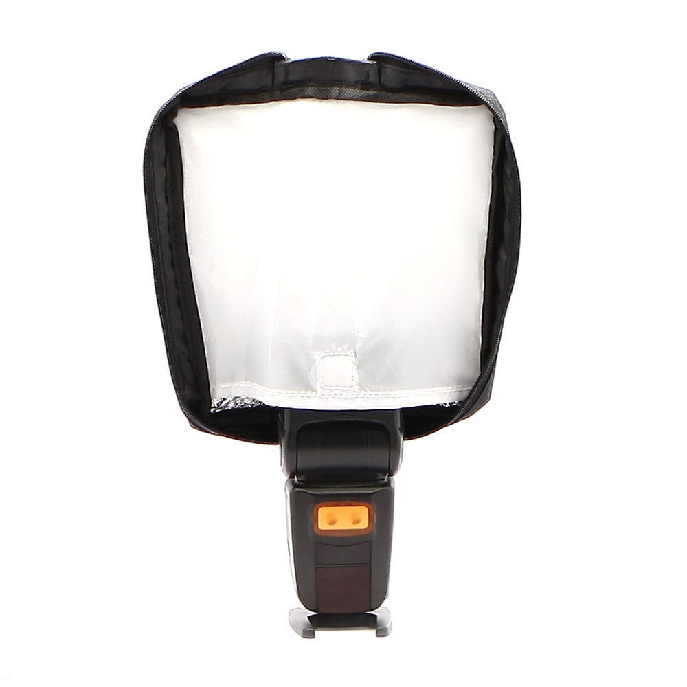 3 in 1 Camera Foldable Flash Reflector Softbox Diffuser Speedlite Beam Tube Soft Light Box Bag