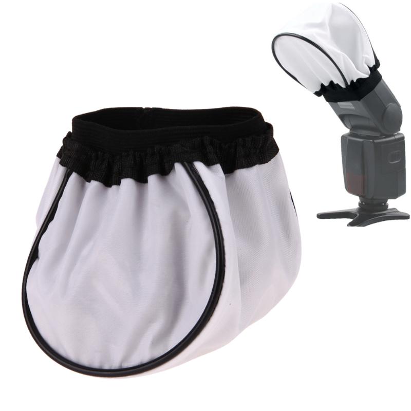 Universal Flash Diffuser Light Softbox Speedlite Soft Box for Canon 600EX-RT Nikon SB24 SLR Camera