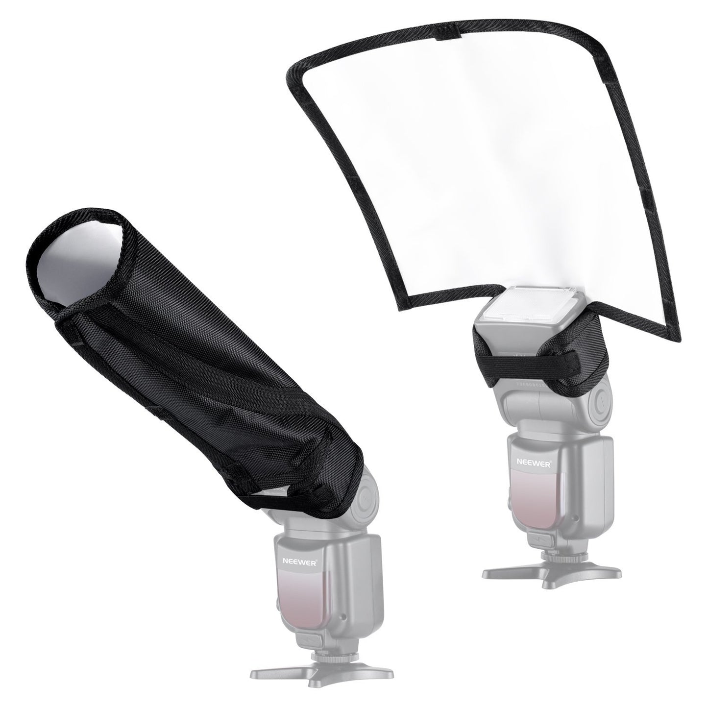 Universal Foldable Flash Reflector Diffuser Speedlite Softbox for Canon Nikon Sony Yongnuo Pentax