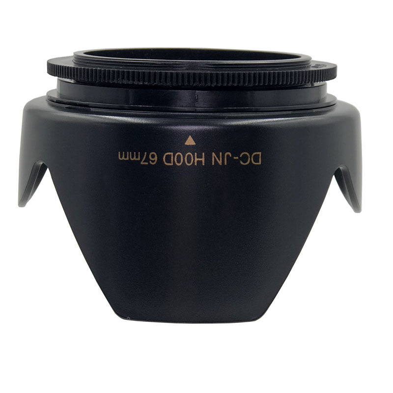 SLR Camera Reversible Design Lens Hood Plastic Camera Lens Shading Cover - 67mm