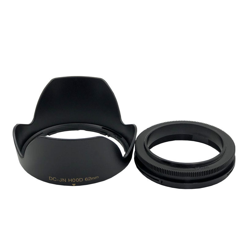 SLR Camera Reversible Design Lens Hood Plastic Camera Lens Shading Cover - 49mm