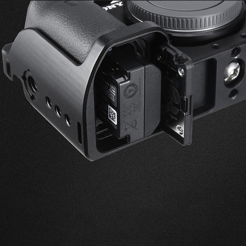 Uniqkart C-A6600 Shockproof Anti-shake Camera Cage Frame for Sony A6600 Camera