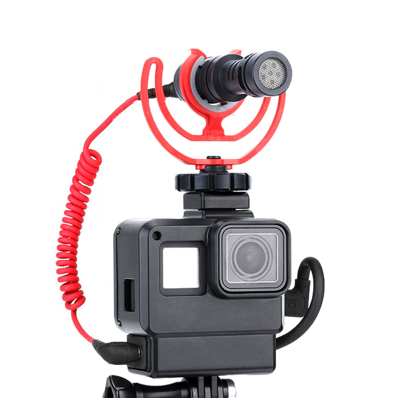 UURIG Sports Camera Plastic Cage Frame Case for GoPro Hero 5/6/7