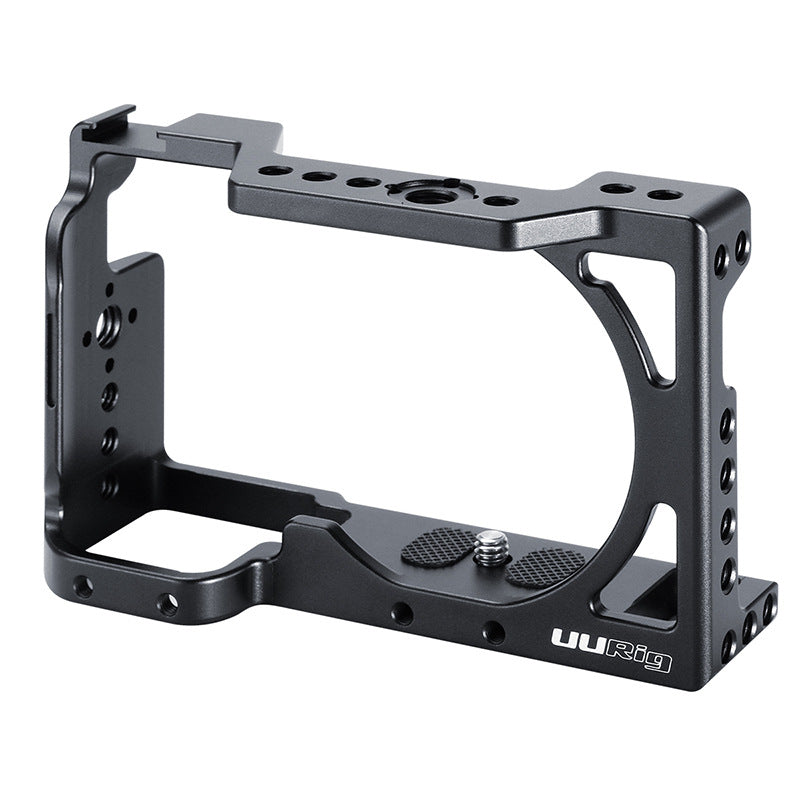 Uniqkart C-6400 Metal Cage Frame Case Camera Photography Accessory for Sony A6400