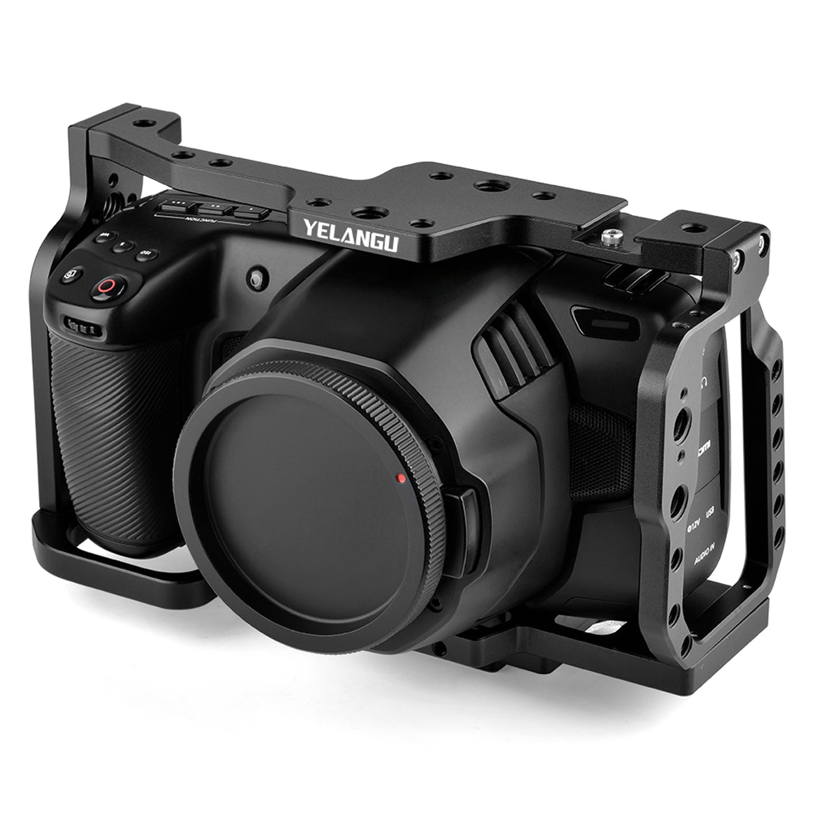 Yelangu C9 For BMPCC 4K/6K Camera Aviation Aluminum Full Camera Cage Protective Frame