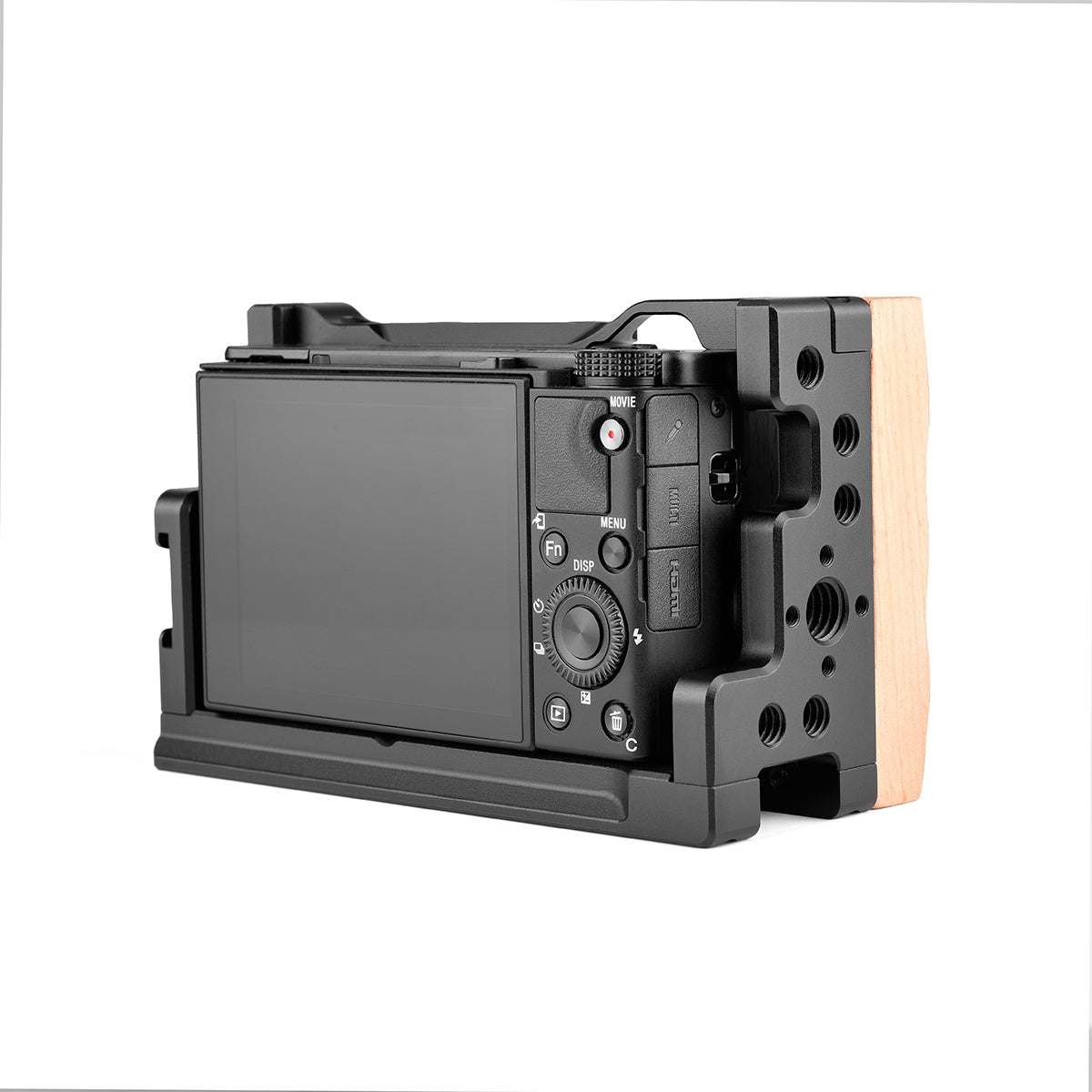 Yelangu C12 for Sony RX100VI/RX100VII Aluminum Alloy Camera Protective Cage Expansion Frame