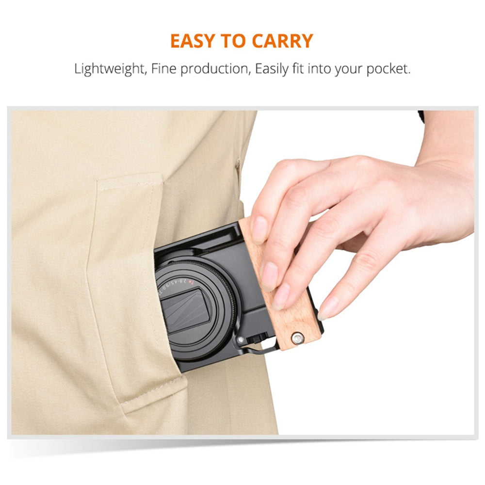 Yelangu C12 for Sony RX100VI/RX100VII Aluminum Alloy Camera Protective Cage Expansion Frame