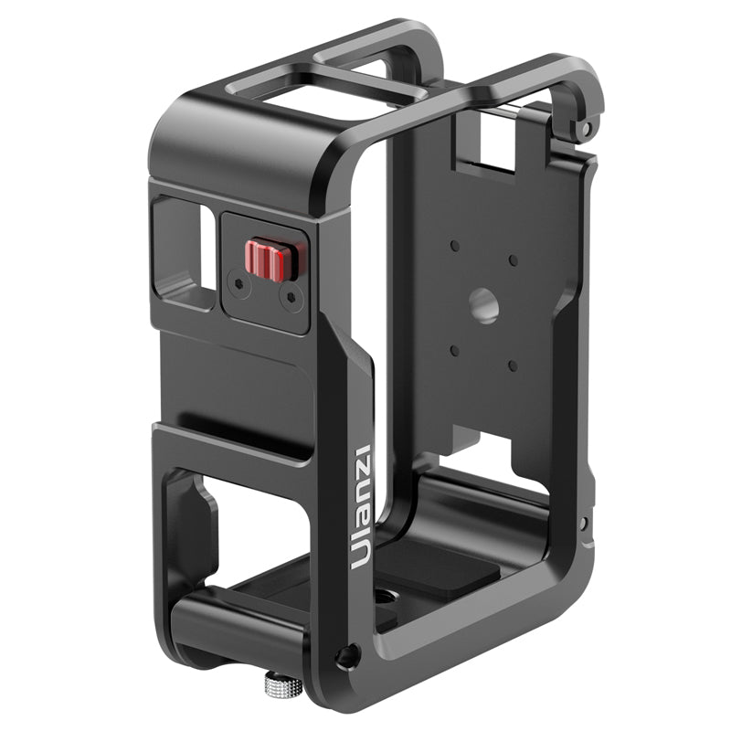 Uniqkart OA-14 Aluminum Alloy Frame Cage for DJI Osmo Action 3 Quick Release Full Protective Case