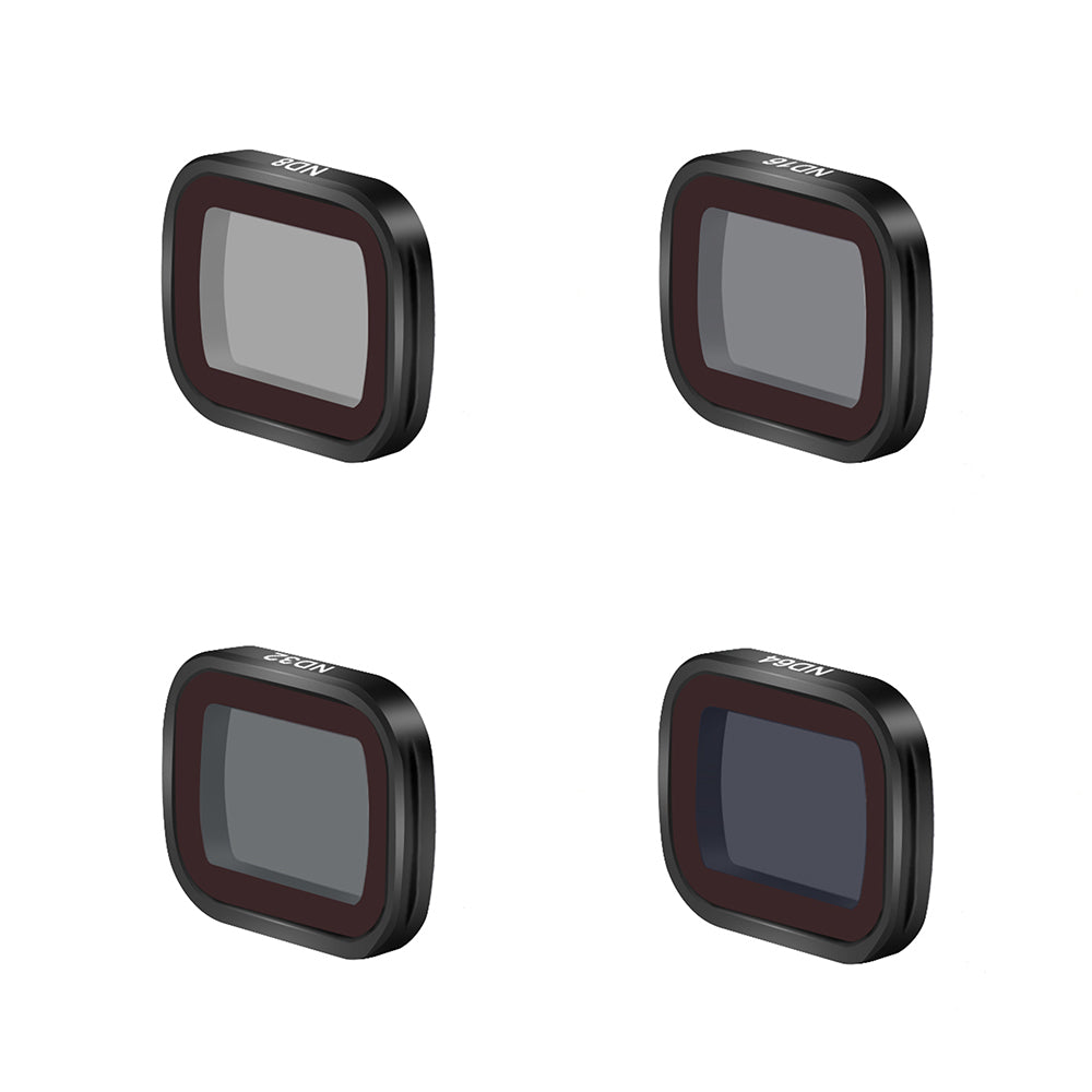 Uniqkart Camera Filters Magnetic Lens Set of 4 ND Filters (ND8/ND16/ND32/ND64) for DJI OSMO Pocket 2/1