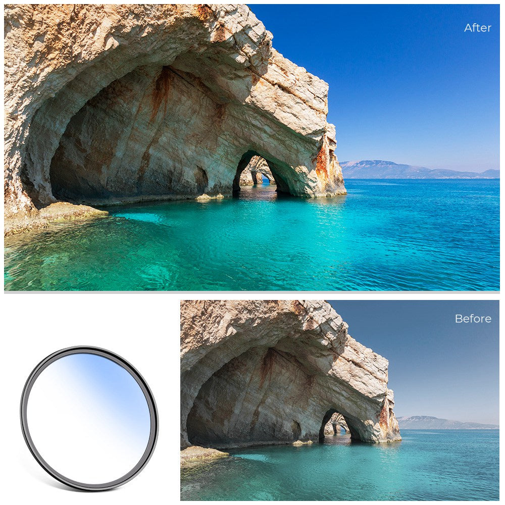 K&F CONCEPT KF01.1429 82mm MC UV Camera Lens Filter High Light Transmittance Ultra-slim Anti-reflection Scratch Resistant Filter