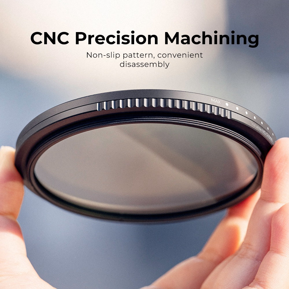 K&F CONCEPT KF01.1838 82mm ND3-ND1000 Variable Camera Lens Filter 24 Multi-layer Coating Neutral Density HD Waterproof Slim ND Lens Filter