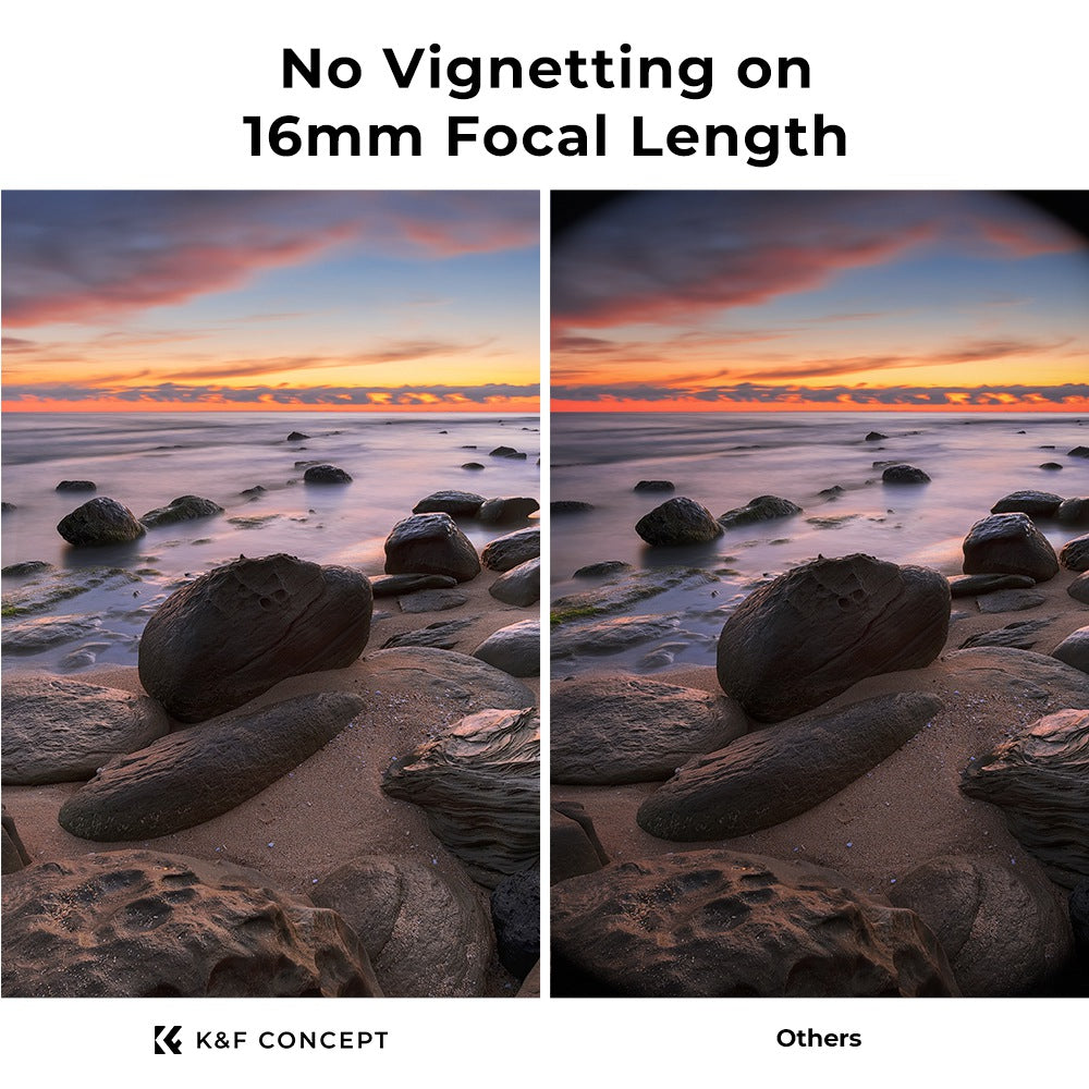 K&F CONCEPT KF01.1114 ND Filter 82mm Variable ND2-ND400 Ultra-Slim Neutral Density Optical Glass HD Camera Lens Filter with Cleaning Cloth