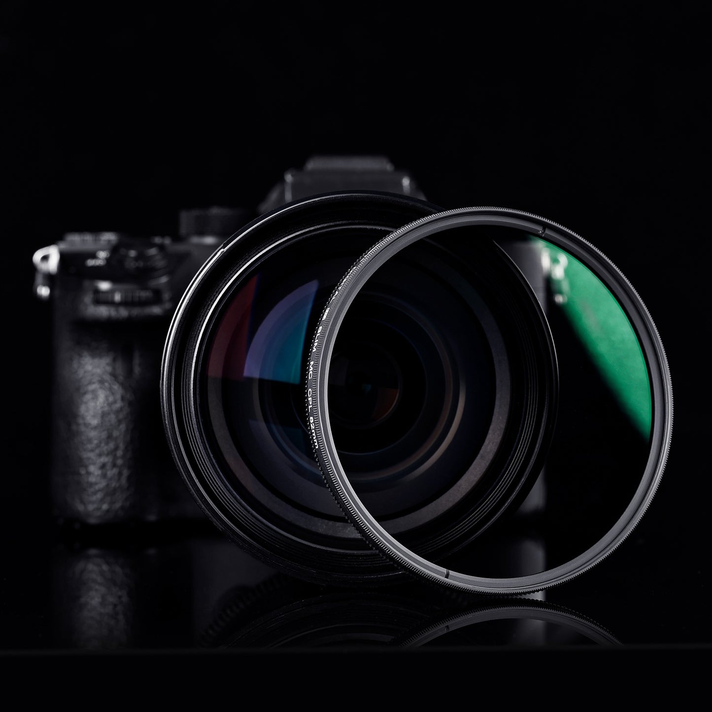 K&F CONCEPT KF01.1161 82mm Round CPL Filter Ultra-Slim Multi-Layer Coating Camera Lens Accessories for Reducing Glare / Enhancing Contrast / Reducing Reflection