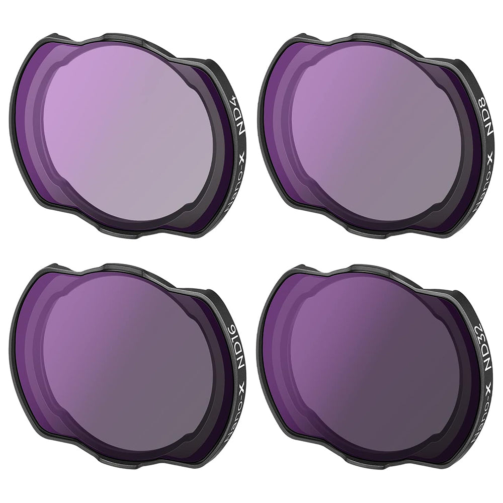 K&F CONCEPT SKU.1977 4PCS For DJI Avata RC Drone Lens Accessories AGC Glass ND Filter ND4 ND8 ND16 ND32