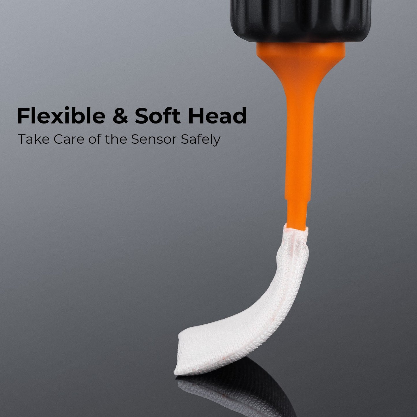 K&F CONCEPT SKU.1902 20PCS Widened Cleaning Swabs Soft Cleaner Soft Brushes DSLR Camera Lens Cleaning Kit